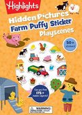 Highlights Hidden Pictures: Farm Puffy Sticker Playscenes - MPHOnline.com