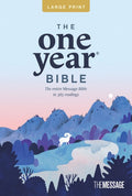 The One Year Bible the Message Large Print - MPHOnline.com