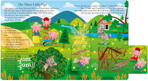 A look inside Lift-the-Flap: My First Fairy Tales (with lifted flaps) - MPHOnline.com