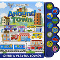 Look and Find Around the Town (10 Interactive Sound Buttons) - MPHOnline.com