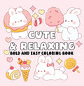 Bold And Easy Coloring Book: Cute & Relaxing - MPHOnline.com