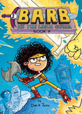 Barb and Porkchop fight in a cutthroat competition in BARB VS THE LEECH QUEEN, the action-packed and uproariously funny fourth book in the Barb the Last Berzerker middle-grade graphic novel series, now at MPHOnline.com.