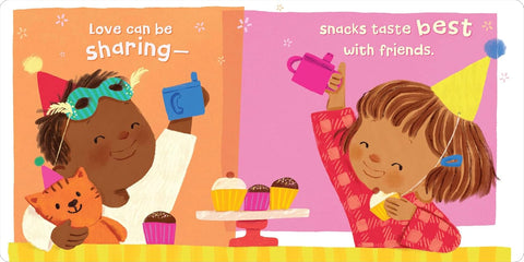 Another look inside LOVE CAN BE, a sweet, padded, paper-over-board keepsake book. Now at MPHOnline.com.