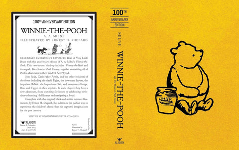 Winnie-the-Pooh and The House at Pooh Corner (100th Anniversary Edition),  cover spread - Simon & Schuster US - MPHOnline.com