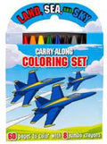 Land, Sea, and Sky: Carry-Along Coloring Set - MPHOnline.com