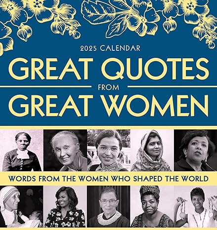 2025 Great Quotes From Great Women Boxed Calendar - MPHOnline.com