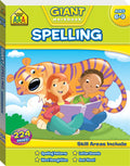 School Zone Giant Spelling Workbooks - MPHOnline.com