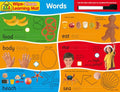 Wipe Clean Learning Mat Words - MPHOnline.com