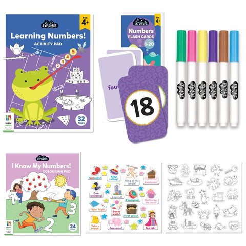 Junior Explorers I Know My Numbers! Ultimate Activity Kit - MPHOnline.com