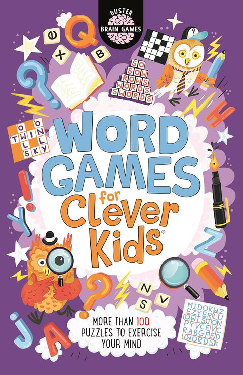 Word Games for Clever Kids (Buster Books) - MPHOnline.com