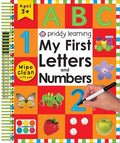 Wipe Clean: My First Letters & Numbers Activity Book ( Inc Pen ) - MPHOnline.com