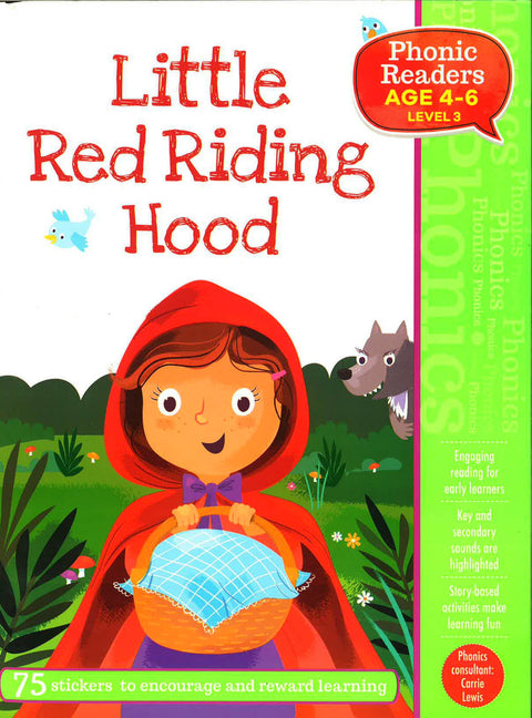 Little Red Riding Hood (Phonic Reader Age 4-6) - MPHOnline.com