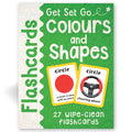 Get Set Go Flashcards: Colours and Shapes - MPHOnline.com