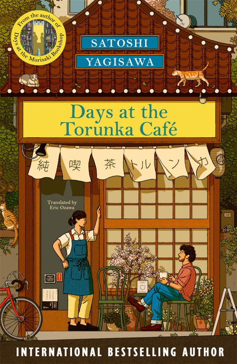 From bestselling author Satoshi Yagisawa comes DAYS AT THE TORUNKA CAFE, a charming and poignant story set at a quiet Tokyo café where customers find unexpected connection and experience everyday miracles. Get this paperback edition, hand-signed and stamped by the author, at MPHOnline.com.