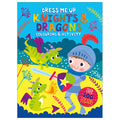 Dress Me Up Knight & Dragons Colouring & Activity Over 100 Stickers - MPHOnline.com