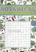 Adult Colouring Wordsearch - Botanical - MPHOnline.com