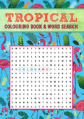 Adult Colouring Wordsearch - Tropical - MPHOnline.com