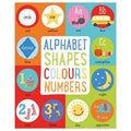 BOARD BOOK ALPHABET,SHAPES,COLOURS,NUMBERS - MPHOnline.com