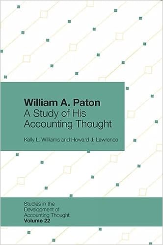 William A. Paton: A Study of His Accounting Thought - MPHOnline.com