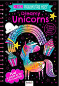 Neon Scratch Art: Dreamy Unicorns - MPHOnline.com
