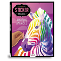 Kaleidoscope Sticker Mosaics: Amazing Animals - Bookoli - MPHOnline.com