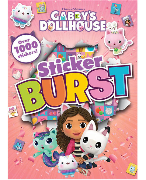 Gabby's Dollhouse Sticker Burst - Alligator Books - MPHOnline.com