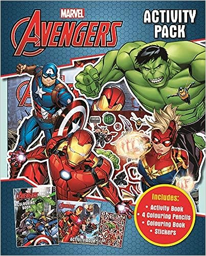 Marvel Avengers: Activity Pack (2-in-1 Activity Bag Marvel) - MPHOnline.com