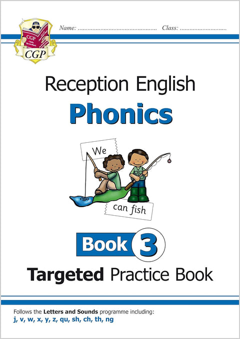 New English Targeted Practicebook: Phonics-Reception Book 3 - MPHOnline.com