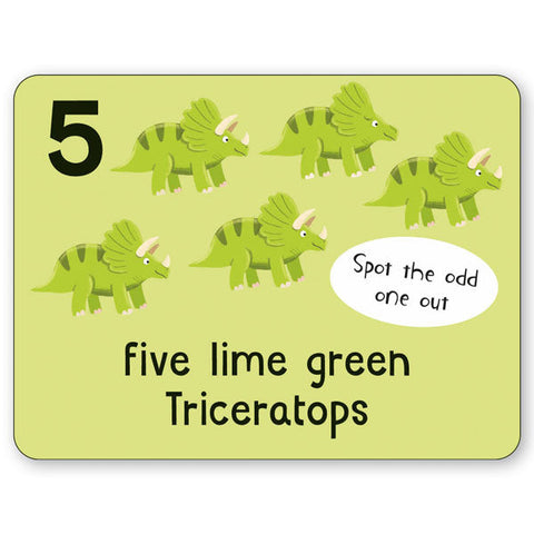 Lots To Spot Flashcards Dinosaur - MPHOnline.com