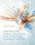 Writing for Public Relations and Strategic Communication - MPHOnline.com