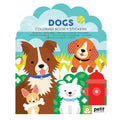 Dogs Coloring Book + Stickers - Petit Collage - MPHOnline.com