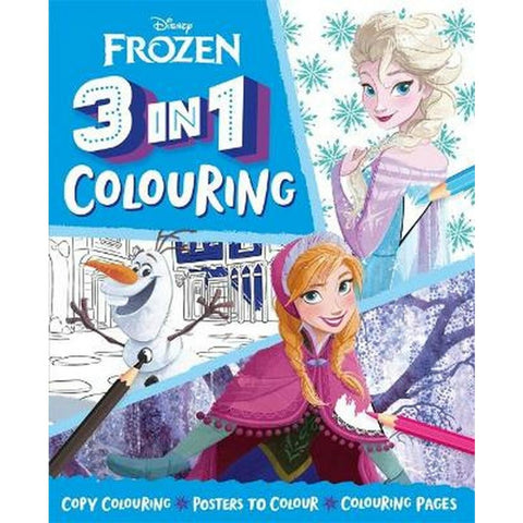 Disney Frozen Ultimate 3 In 1 Colouring - MPHOnline.com