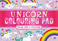 Unicorn Colouring Pad: Over 250 Stickers - Igloo Books - MPHOnline.com