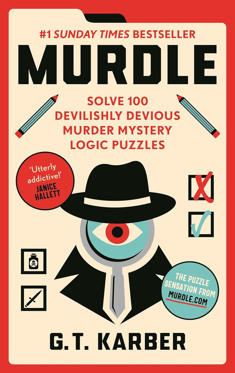 Murdle: Solve 100 Devilishly Devious Murder Mystery Logic Puzzles - MPHOnline.com