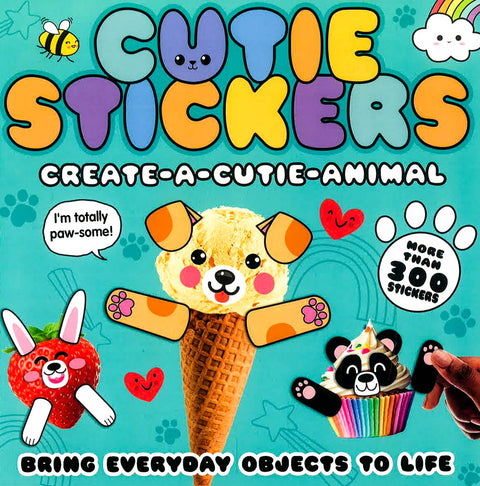 Cutie Stickers: Create-a-Cutie-Animal - MPHOnline.com