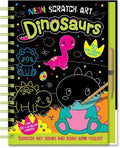 Neon Scratch Art: Dinosaurs - MPHOnline.com