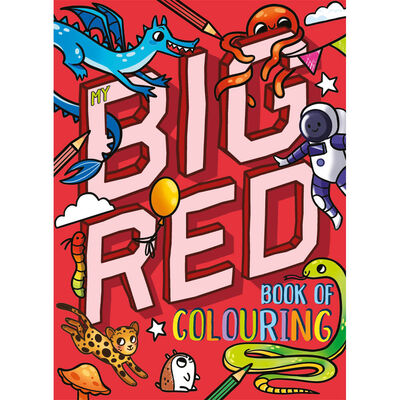 My Big Red Book Of Colouring - MPHOnline.com