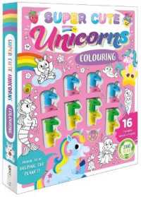 Colourmania: Super Cute Unicorns Colouring - MPHOnline.com