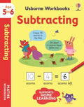 Usborne Workbooks Subtracting 5-6 - MPHOnline.com