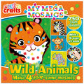 Creative Craft Kits: My Mega Mosaics - Wild Animals - MPHOnline.com