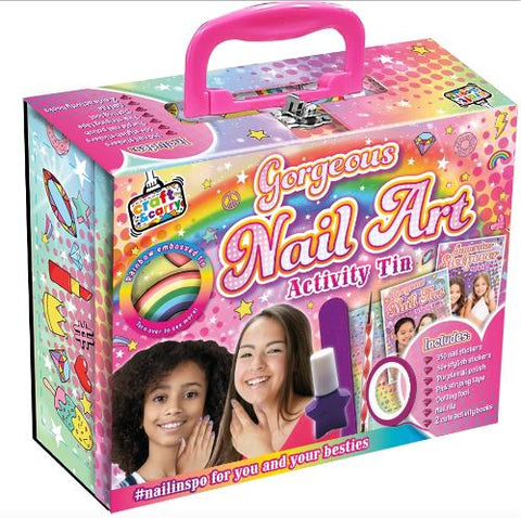 Tin Activity Cases Gorgeous Nail Art - MPHOnline.com