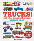 Trucks! And Other Things with Wheels Sticker Book - MPHOnline.com