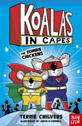Bob and Archie are two hapless but enthusiastic koalas who are just getting to grips with their new superpowers. Their archenemy is Dr Colossus, a giant ostrich with grand plans to destroy Pawtonia with the help of his Zombie Chickens! Looks like a job for KOALAS IN CAPES, now at MPHOnline.com.