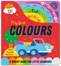 Rainbow-Coated Board Book - My First Colours - MPHOnline.com
