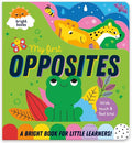 Rainbow-Coated Board Book - My First Opposites - MPHOnline.com