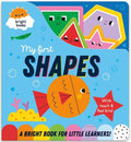 Rainbow-Coated Board Book - First Shapes - MPHOnline.com
