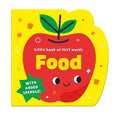 Board Book With Foil, Embossing & Shaped Pages - Little Book Of Food - MPHOnline.com