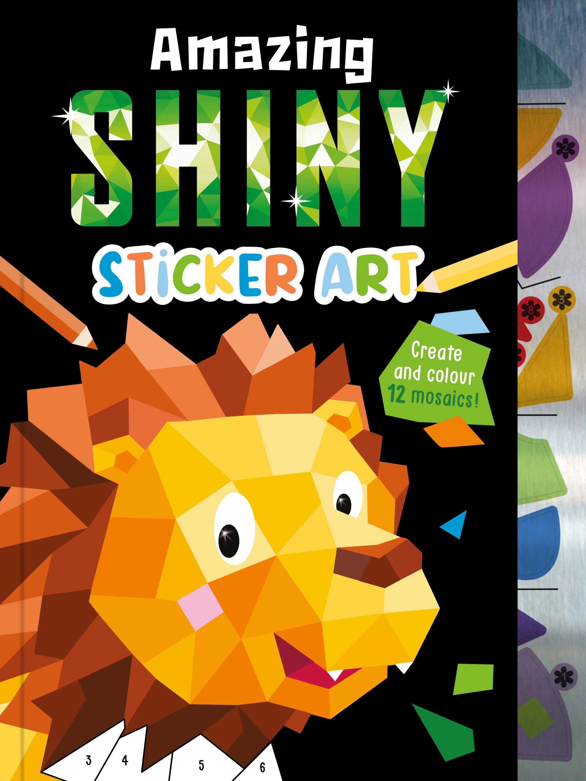 Shiny Sticker Art - Amazing Shiny Sticker Art – MPHOnline.com