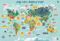 Wallcharts My First World Map - MPHOnline.com