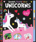 Scratch Paint & Colour: Unicorns - MPHOnline.com